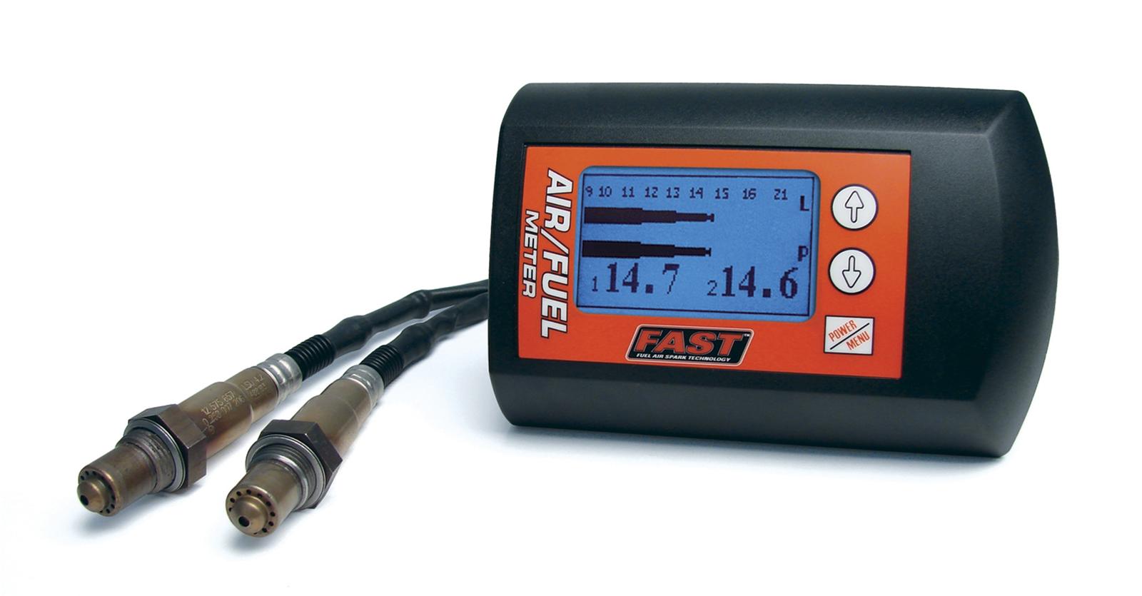 FAST Digital Rectangular Wideband Air/Fuel Dual Sensor Meter Kit - Click Image to Close